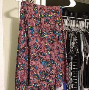 LuLaRoe Maxi Skirt, Small, EUC